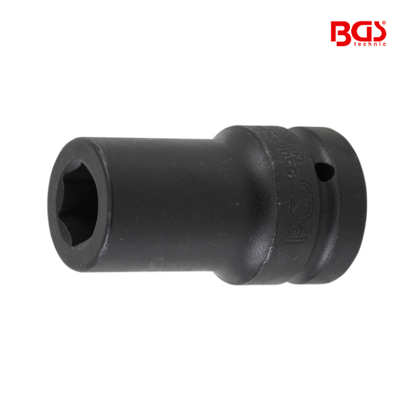 Chave de caixa sextavada 1" impacto longa |  22MM