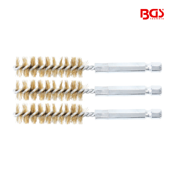 Escova  de latão    14 mm | 3 peças