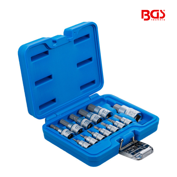 Conjunto de bits sextavada | 2 - 14 mm | 13 peças