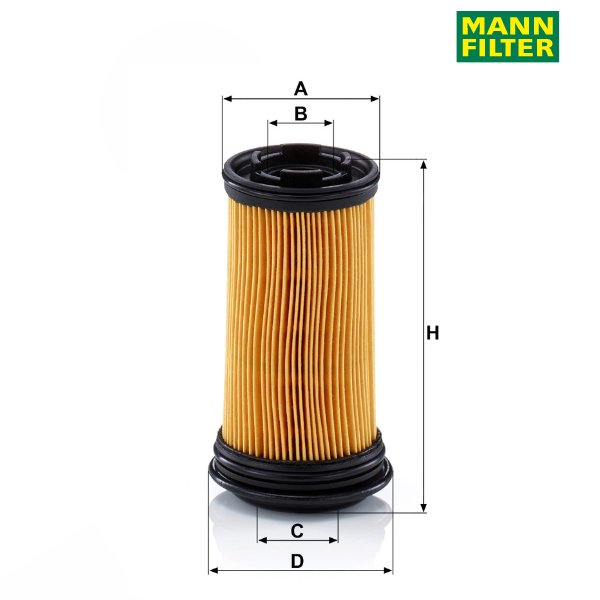 Filtro de ureia MANN U5001 KIT