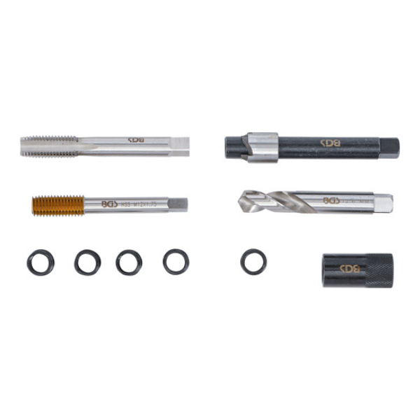 Kit de reparo rosca de dreno de óleo | M12 x 1,75 mm