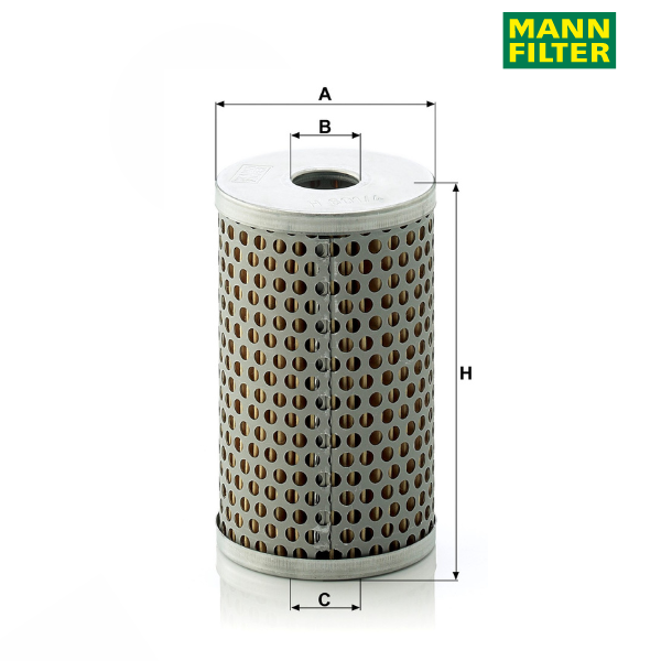 Filtro direção/hidráulico MANN H601/4