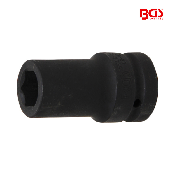 Chave de caixa sextavada 1" impacto longa |  24MM