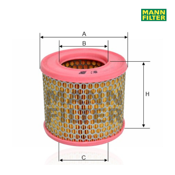 Filtro de Ar MANN C1450