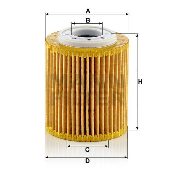Filtro de óleo MANN HU 7032 z