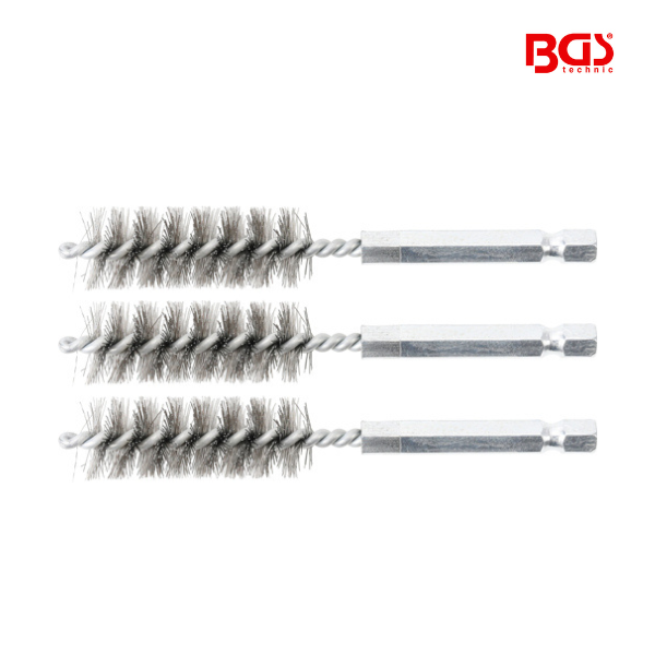 Escova  de aço    15 mm | 3 peças