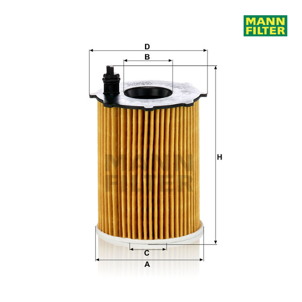 Filtro de óleo MANN HU716/2x