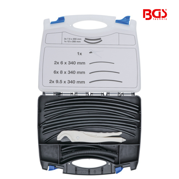 Acoplamentos e tubos em plástico | 95 peças