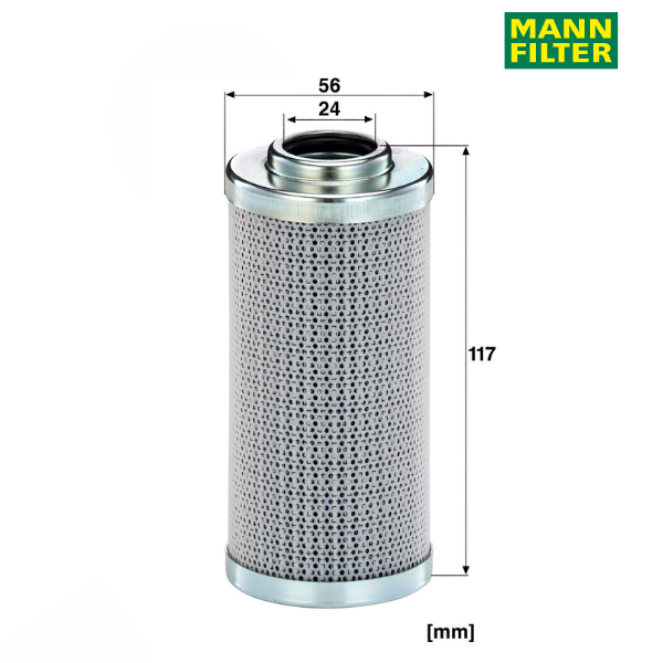 Filtro hidráulico MANN HD601