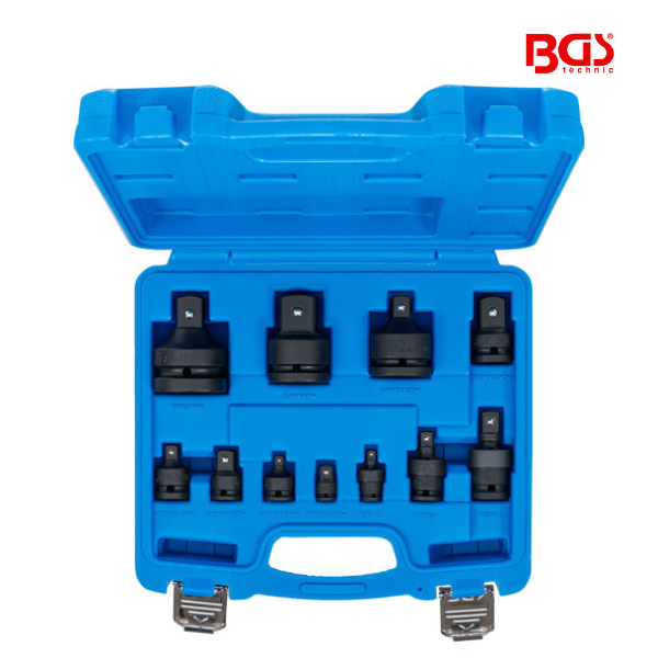 Jogo de adaptadores de impacto e rótulas esféricas | 11 peças