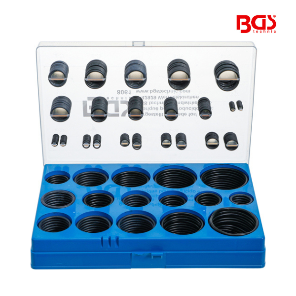 Sortido de o-rings | dimensões em polegadas | 419 peças