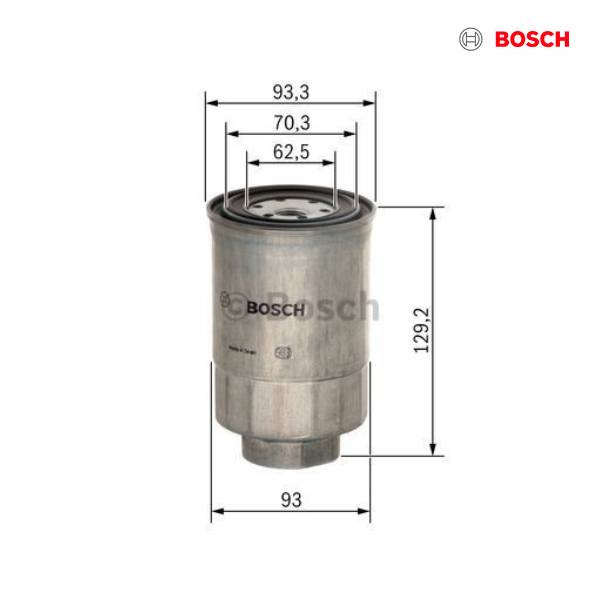 Filtro de combustível Bosch 1457434438