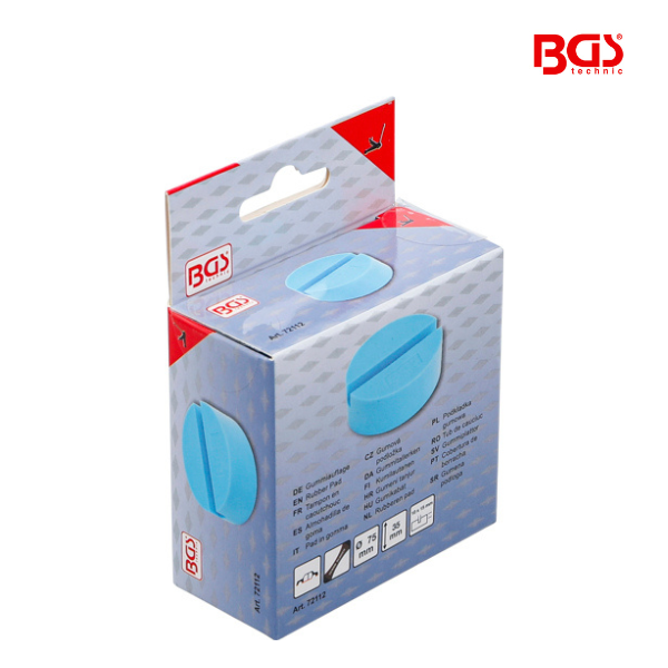 Base de borracha | para macaco | 75 x 35 mm