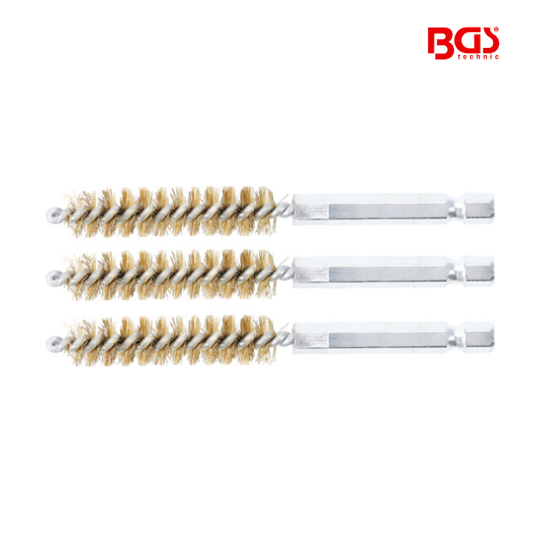 Escova  de latão    11 mm | 3 peças