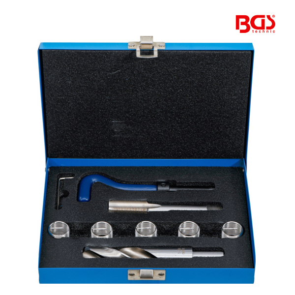 Kit de reparação de roscas | M18 x 1,5 mm | 9 peças