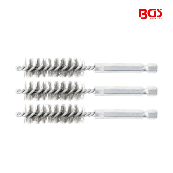 Escova  de aço    14 mm | 3 peças