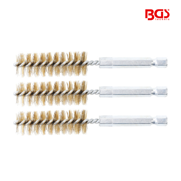 Escova  de latão    16 mm | 3 peças