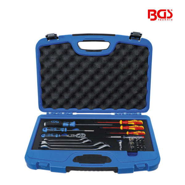 Caixa de ferramentas sanitários/aquecimento | 29 peças