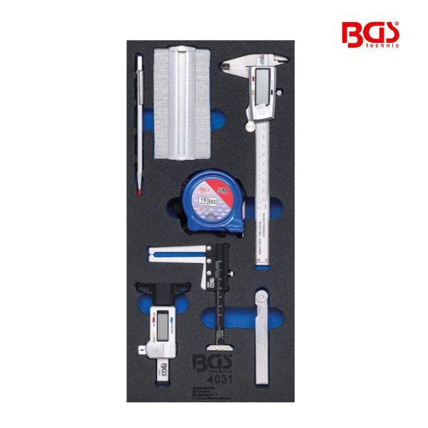 Conjunto de ferramentas de medição | 7 peças