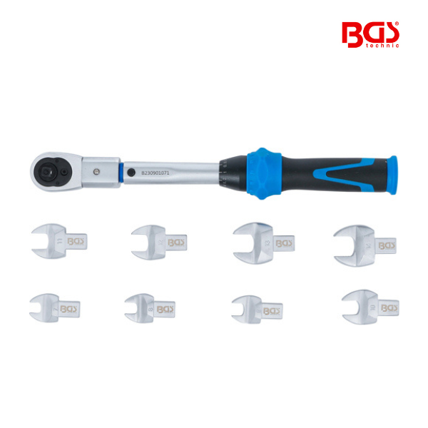 Jogo chave dinamométrica 9 x 12 mm | 6 - 30 Nm | 10 peças