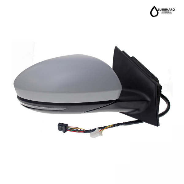 Espelho direito elétrico para pintar rebatível