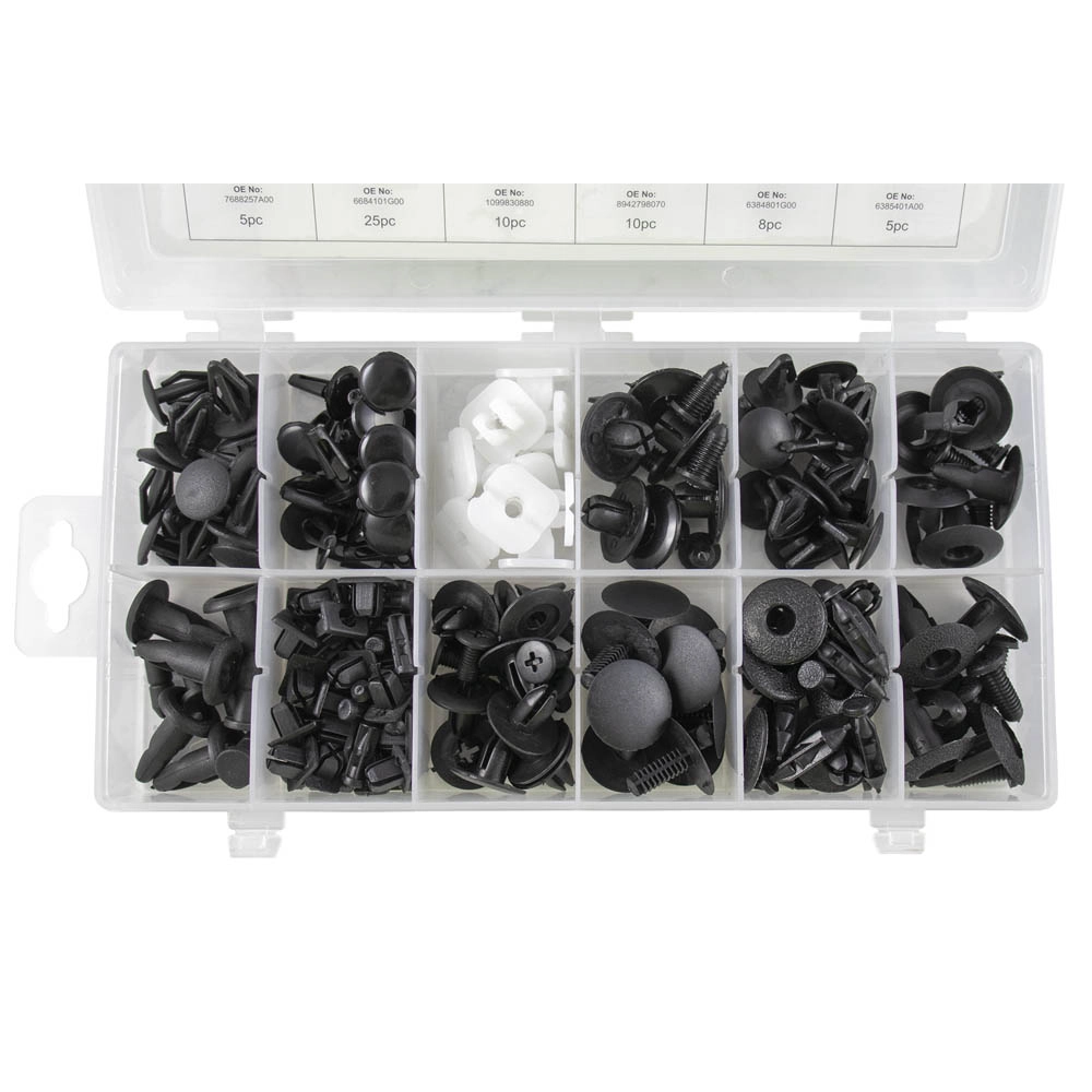 Sortido de clips para Nissan | 139 peças