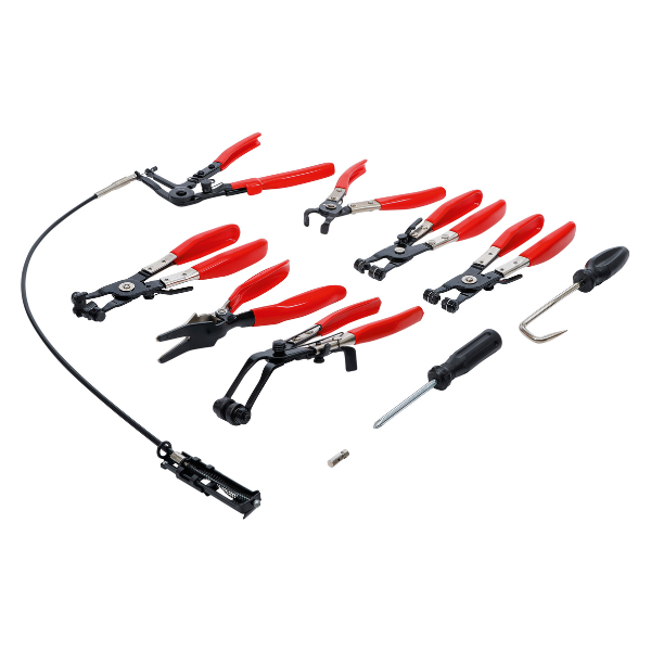 Conjunto de alicates para abraçadeiras | 10 peças