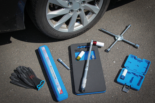 Kit de serviço de troca de rodas | 9 peças