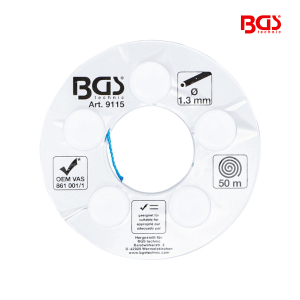 Cabo para extração de para-brisas de Nylon | 50 m | 115 daN