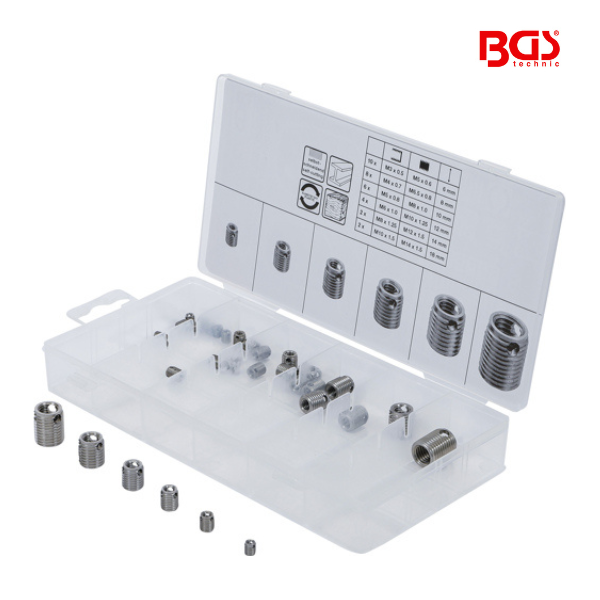 Encaixes roscados | autoroscantes | 32 peças