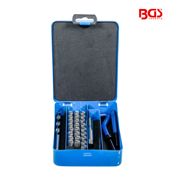 Kit de reparação de roscas |  M8 x 1,25 | 29 peças