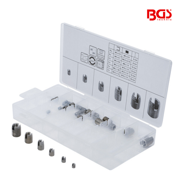 Encaixes roscados | autoroscantes | 32 peças