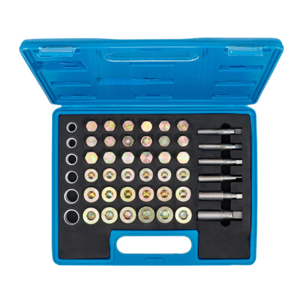 Kit de reparação rosca tampão de cárter | 114 peças