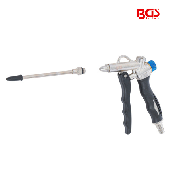 Pistola de ar com regulador de fluxo