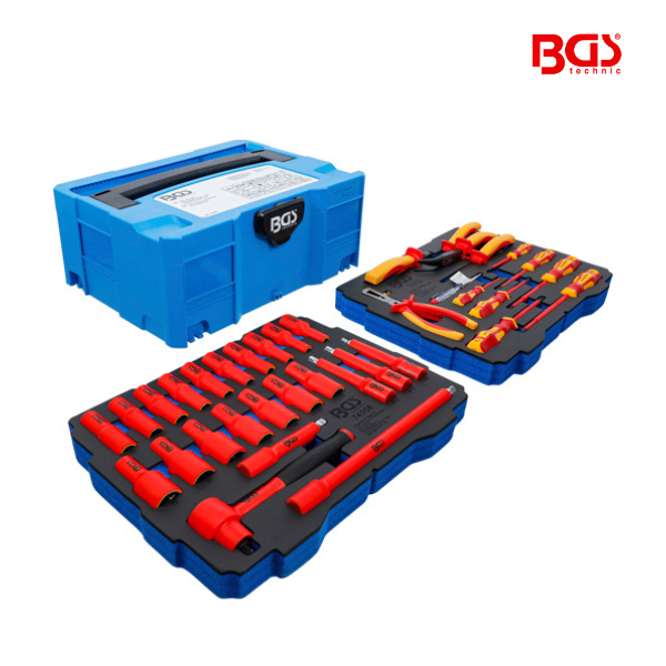 Jogo de chaves VDE | BGS systainer® | 36 peças