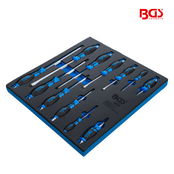 Conjunto chave de fendas e chaves phillips | 12 peças