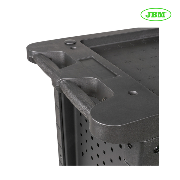 Carrinho de ferramentas com 7 gavetas | Verde