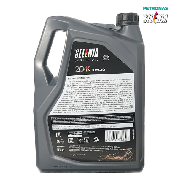 Petronas Selenia 20K 10W40 | 5L