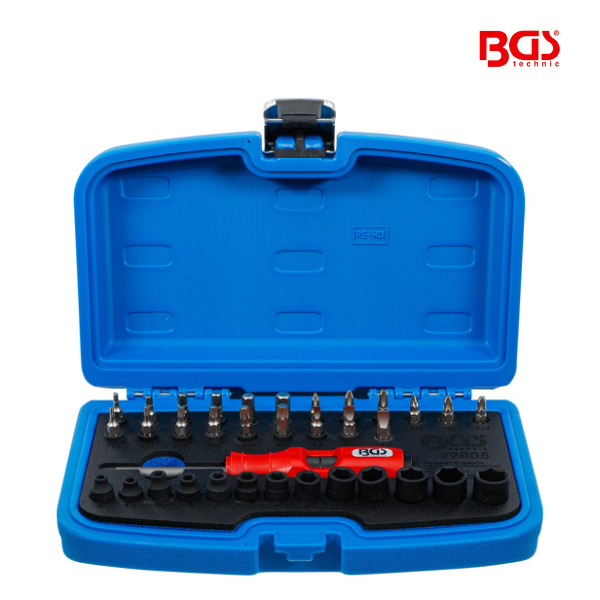 Jogo de chaves de fendas de impacto 1/4" | 36 peças