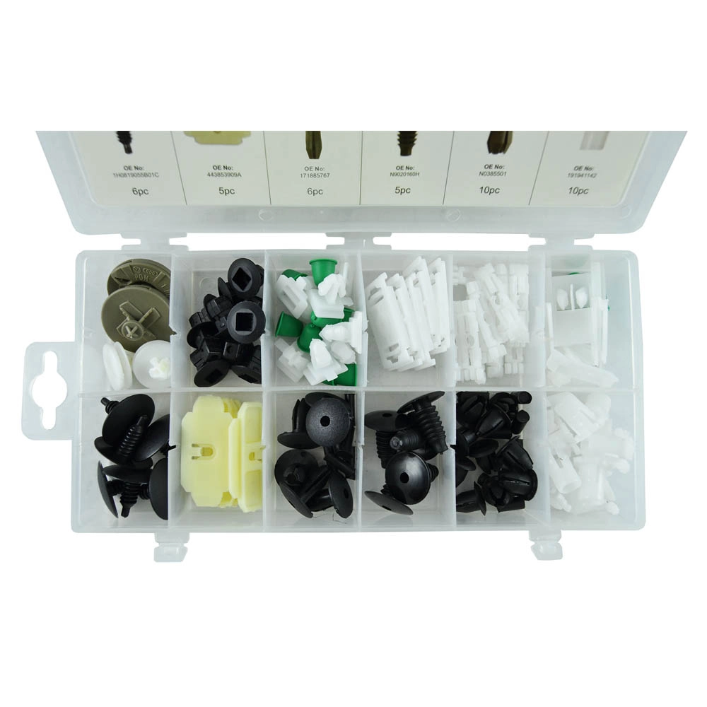 Sortido de clips para Volkswagen | 85 Peças