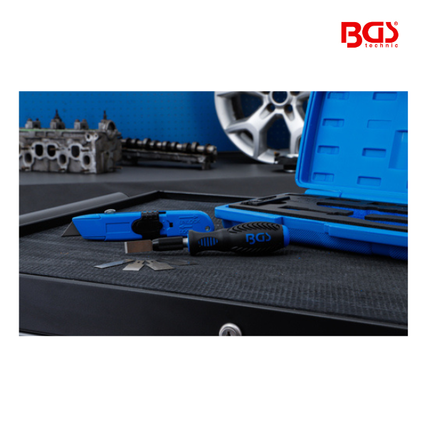 Conjunto de raspadores e facas | 27 peças