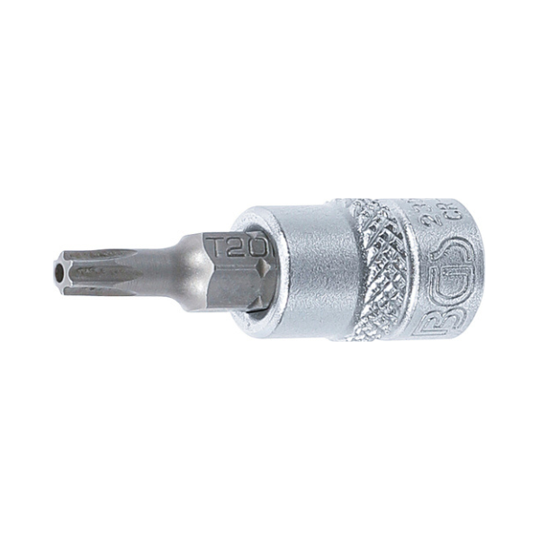 Chave de caixa bit Torx com perfuração 1/4” |T20