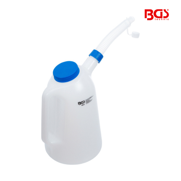 Jarro de enchimento com bico flexível e tampa | 5L