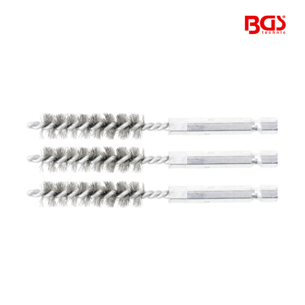 Escova  de aço    11 mm | 3 peças