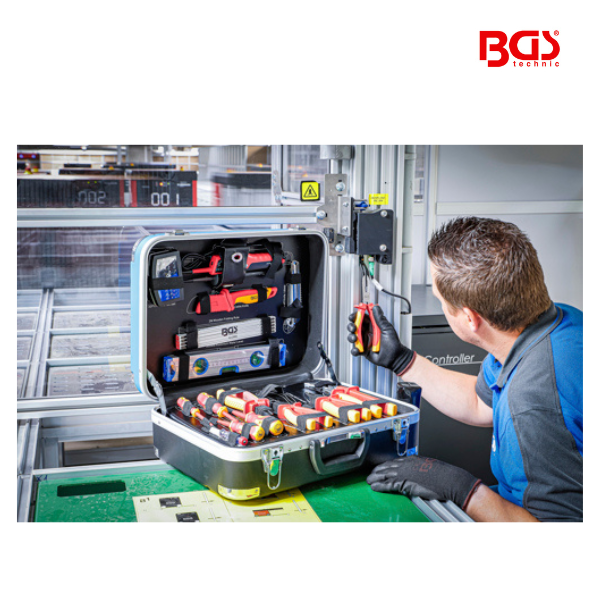 Caixa de ferramentas para eletricista | 118 peças