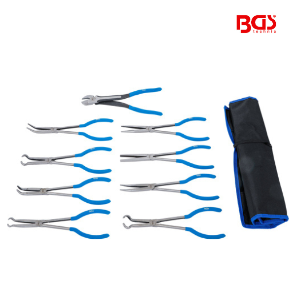 Conjunto de alicates de velas | extra longos | 9 peças