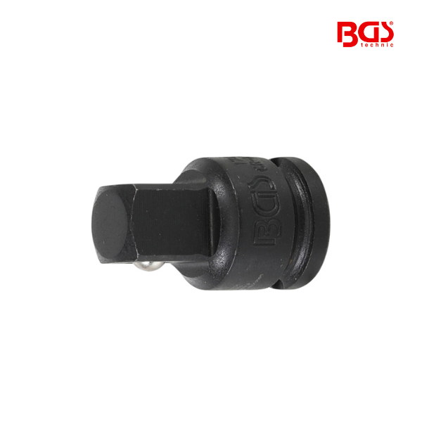 Adaptador de impacto | Quadrado externo    3/8" - Sextavado externo 1/2"
