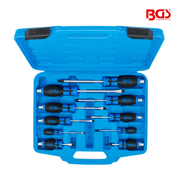 Conjunto de chaves de fendas | 10 peças