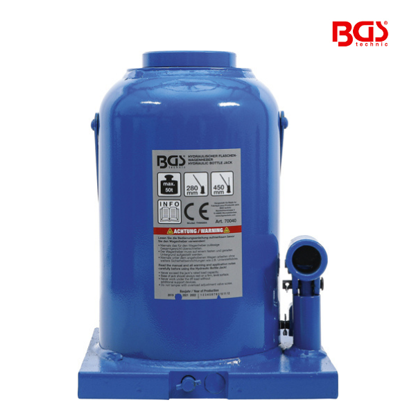 Macaco hidráulico de garrafa | 50T