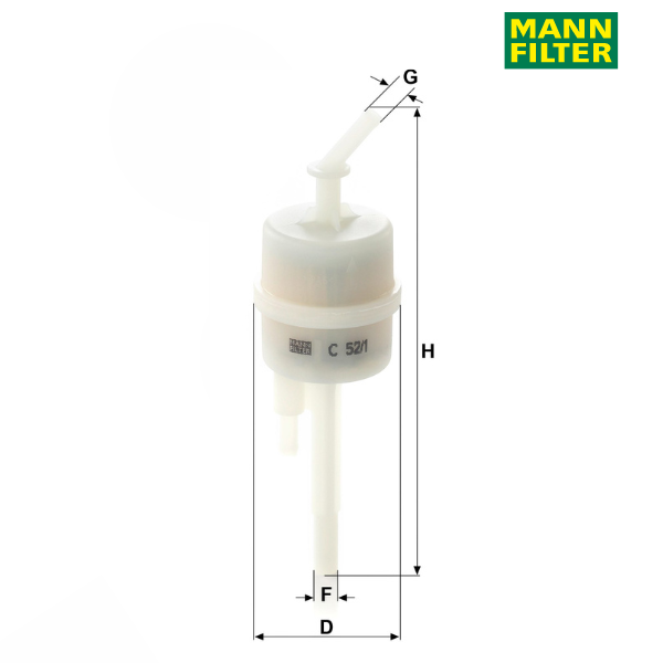 Filtro respiro MANN C52/1